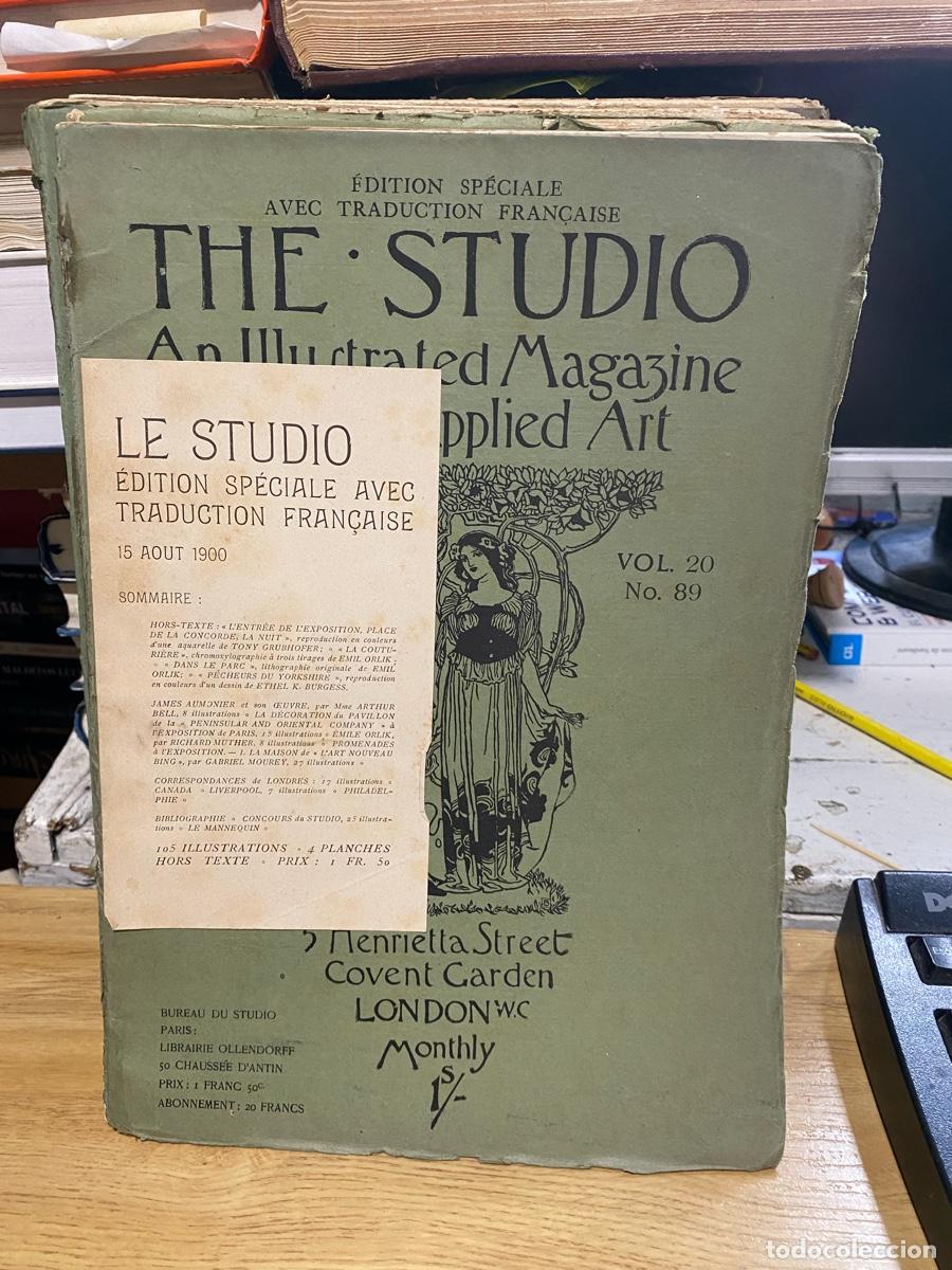 Libros antiguos: THE STUDIO, VOL. 20 N.89, JULY. 16. 1900