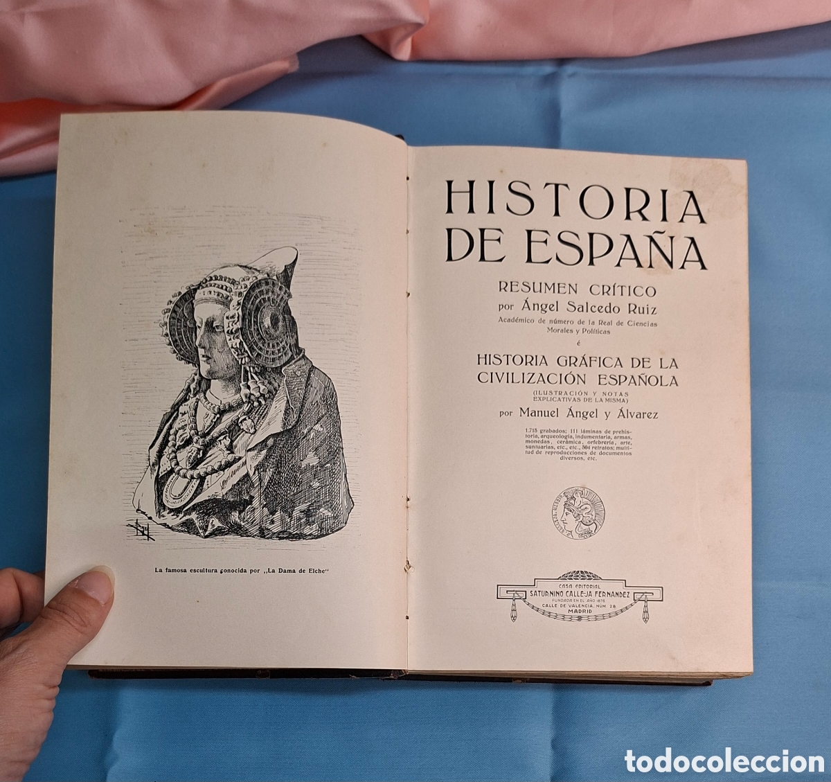 Libros antiguos: Historia de Espa&ntilde;a &middot; &Aacute;ngel Salcedo 1914