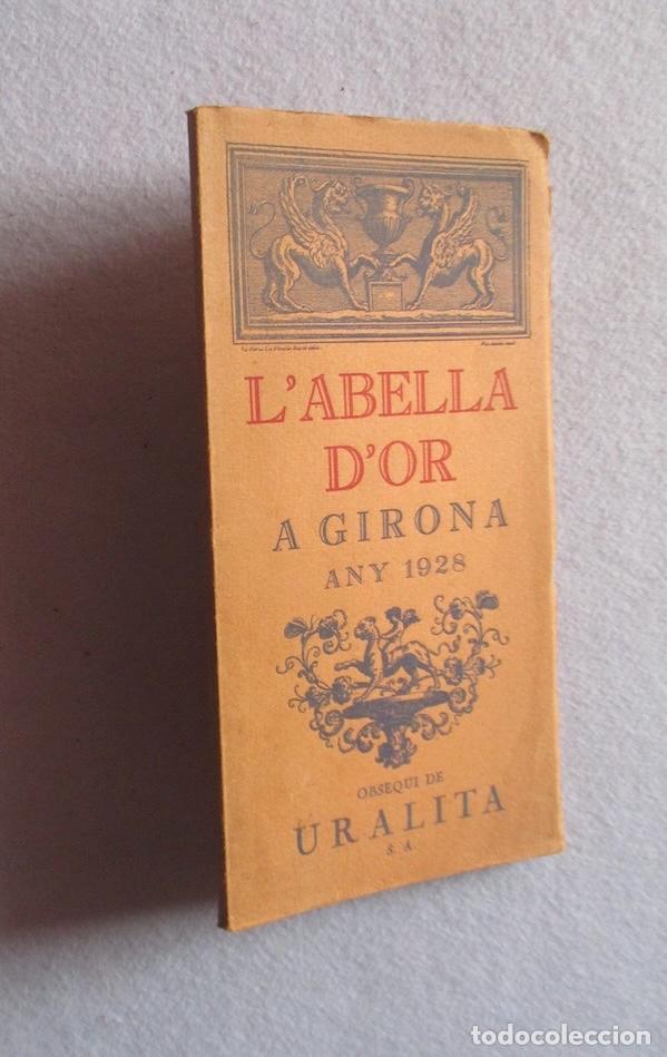 Libros antiguos: L'ABELLA D'OR A GIRONA ANY 1928