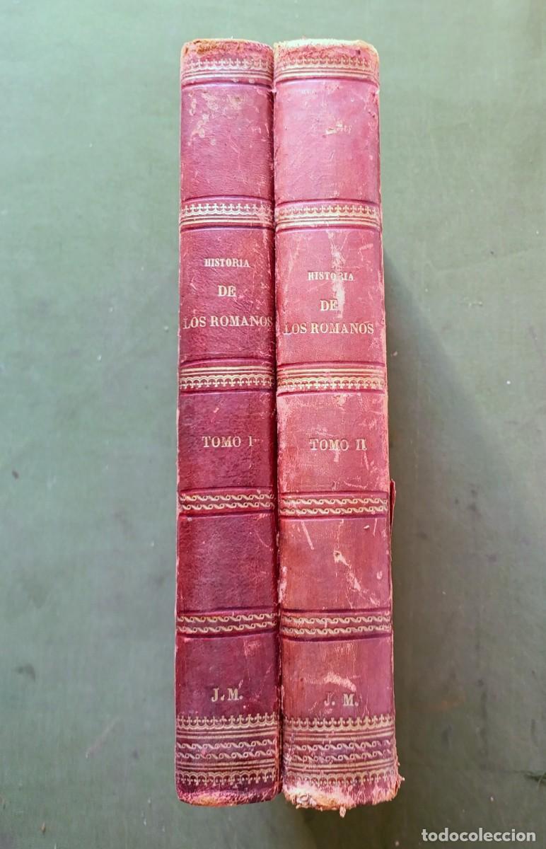 Libros antiguos: HIST&Ograve;RIA DE LOS ROMANOS - VICTOR DURUY - COMPLETA 2 Vol. - MONTANER Y SIM&Oacute;N EDITORES - 1888