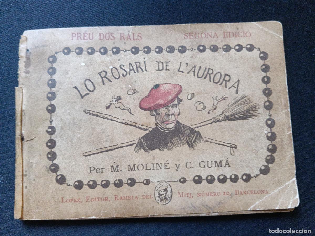 Libros antiguos: Lo Rosari de l'Aurora. M. Molin&eacute; y C. Gum&agrave;