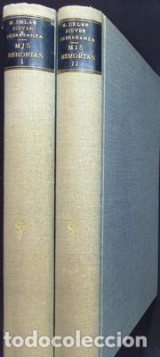 Libros antiguos: Mis memorias sobre nuestra campa&ntilde;a en Catalu&ntilde;a en 1872 y 1873 y en el Centro en 1874. 2 tomos - DE B