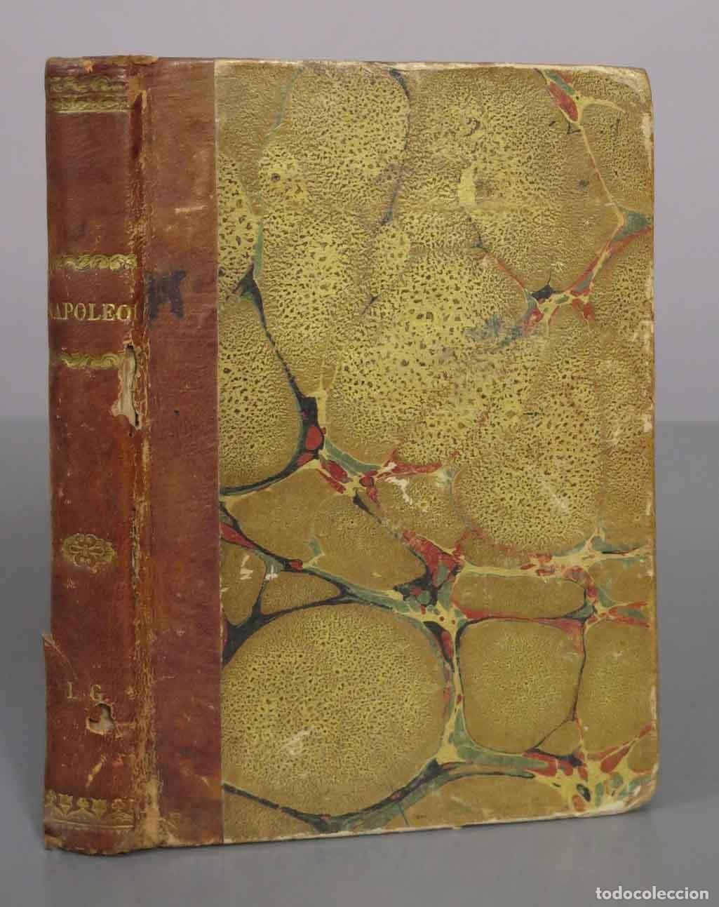 Libros antiguos: Napoleon - Alejandro Dumas - Establecimiento Tipografico de D. F. de P. Mellado 1846