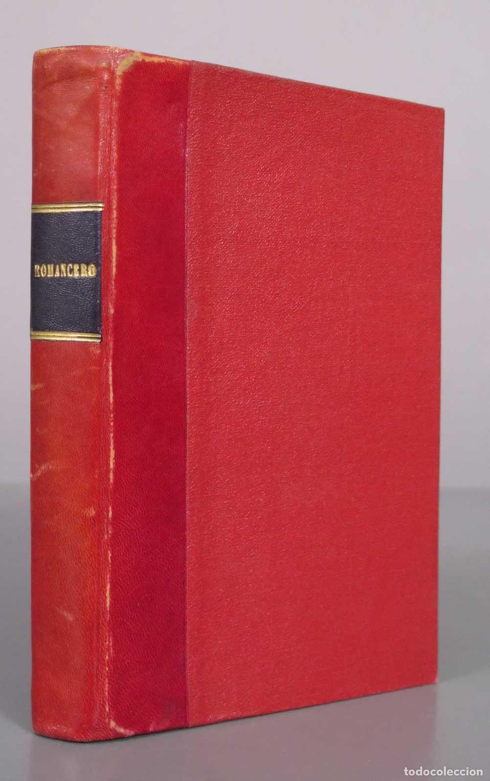 Libros antiguos: Romancero - Biblioteca Literaria del Estudiante Tomo XXV - Gonzalo Men&eacute;ndez Pidal - 1936