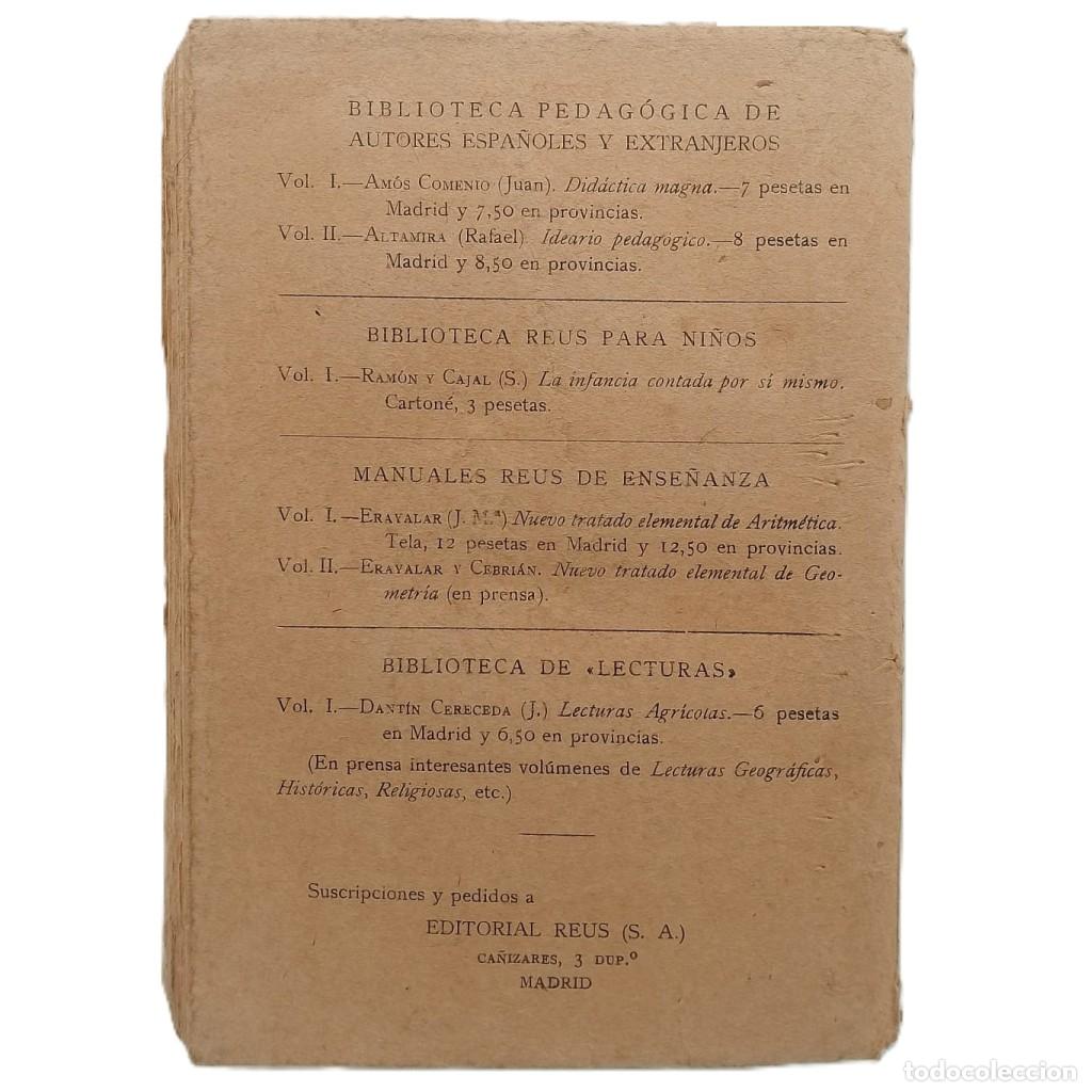 Libros antiguos: LECTURAS AGR&Iacute;COLAS. Dant&iacute;n Cereceda, J. - Foto 2