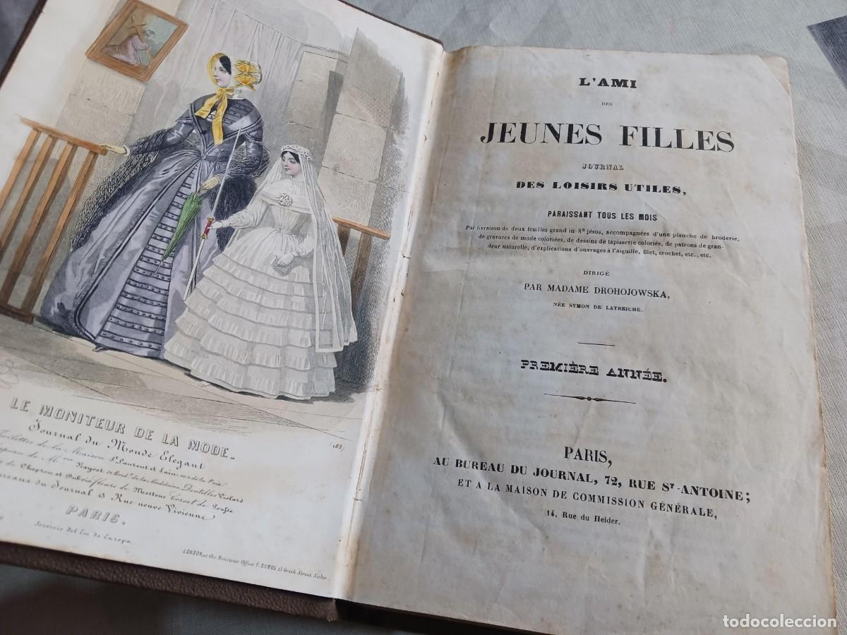 Libros antiguos: RARO, A&Ntilde;O 1848-1849: L'AMI DES JEUNES FILLES, JOURNAL DES LOISIRS UTILES - MADAME DROHOJOWSKA
