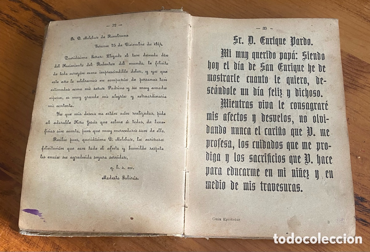 Libros antiguos: Guia Epistolar a&ntilde;o 1908 - Foto 4