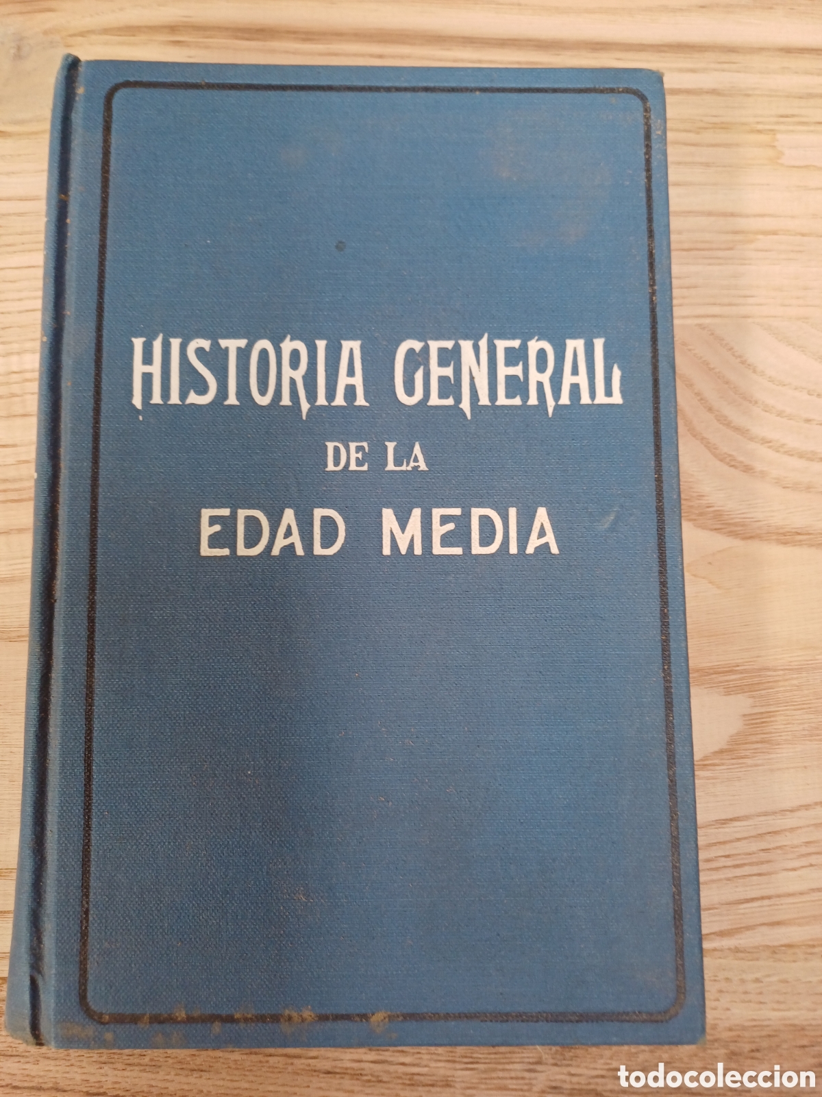 Libros antiguos: Historia general de la edad media- 1920