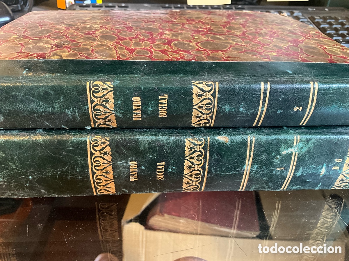 Libros antiguos: Teatro social del siglo XIX. Tomos I y II, Fray Gerundio
