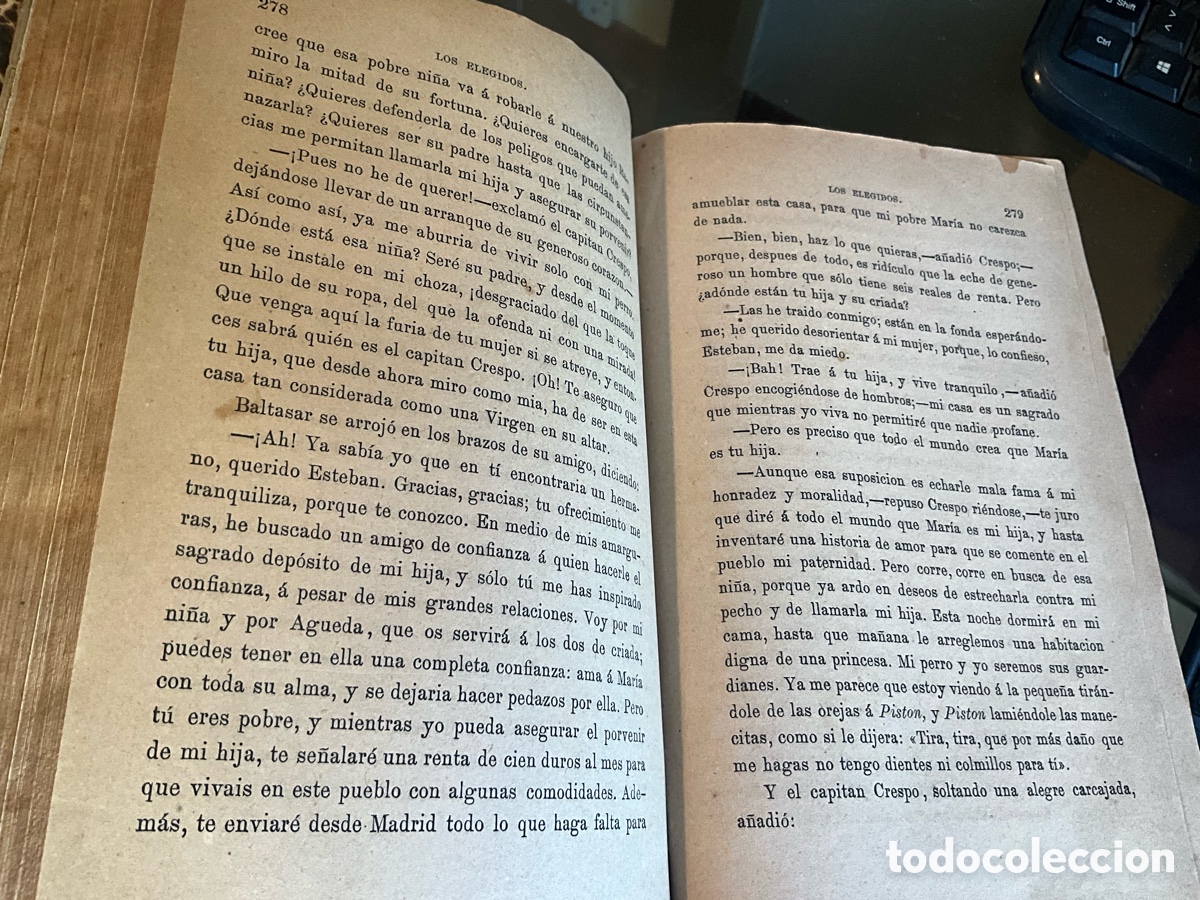 Libros antiguos: Los elegidos. Enrique P&eacute;rez Escrich - Foto 4