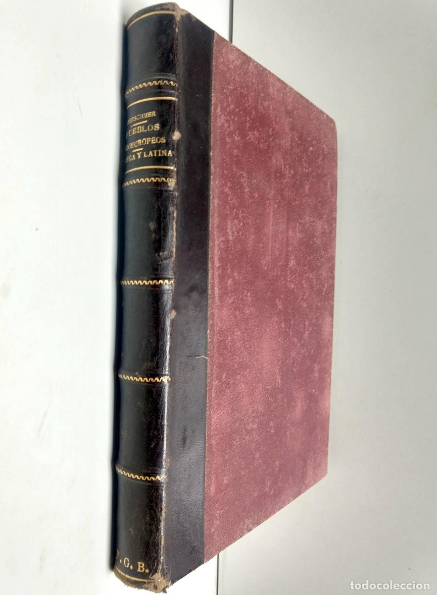 Libros antiguos: Las lenguas y los pueblos Indoeuropeos &ndash; P. Kretschmer y B. Hrozn&yacute; &ndash; Madrid 1934