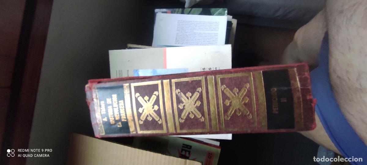 Libros antiguos: HISTORIA DE LA REVOLUCION FRANCESA -- TOMO I -- A. THIERS -- PETRONIO 1969 --