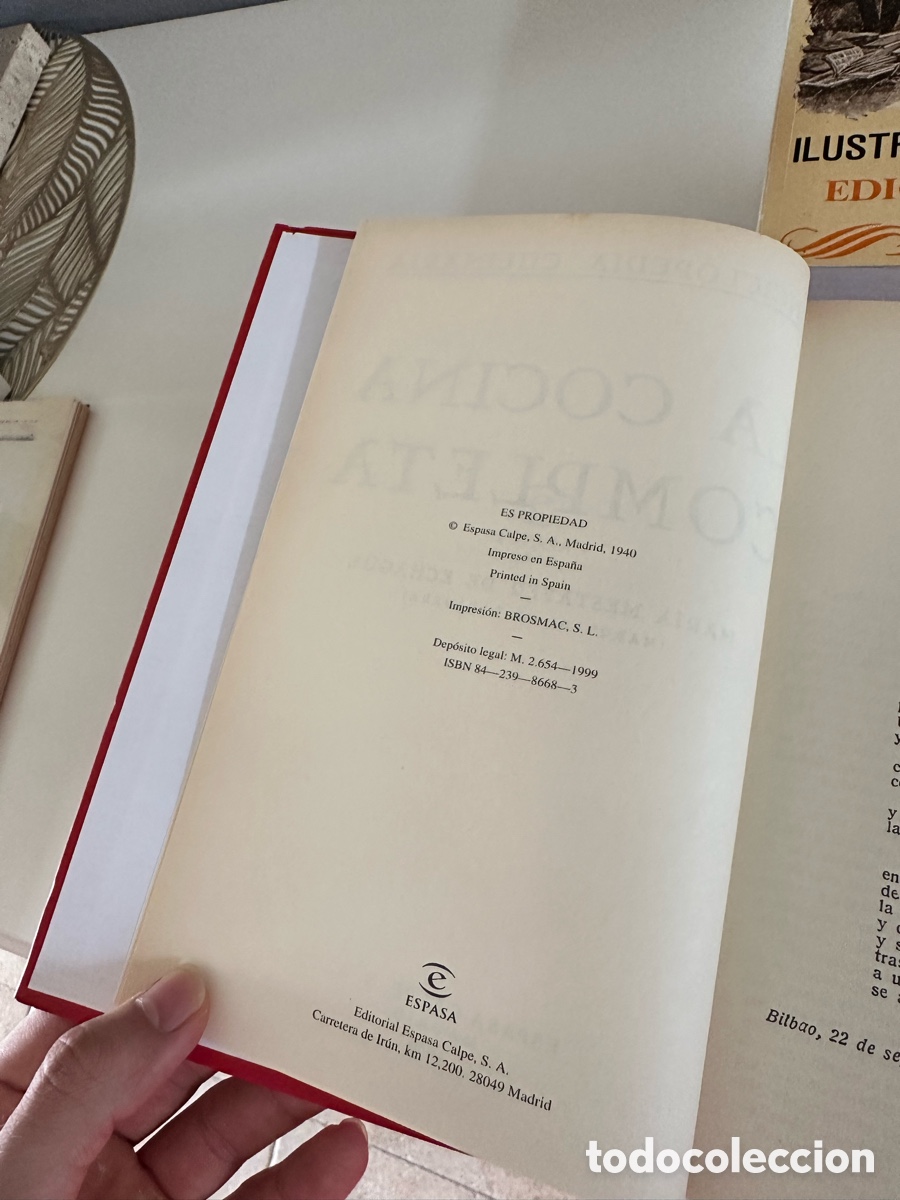 Libros antiguos: Cocina cl&aacute;sica espa&ntilde;ola - Foto 4