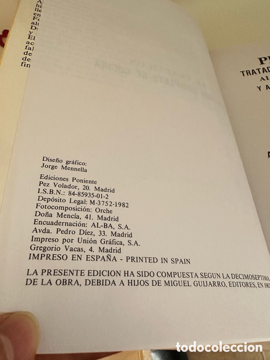 Libros antiguos: Cocina cl&aacute;sica espa&ntilde;ola - Foto 6