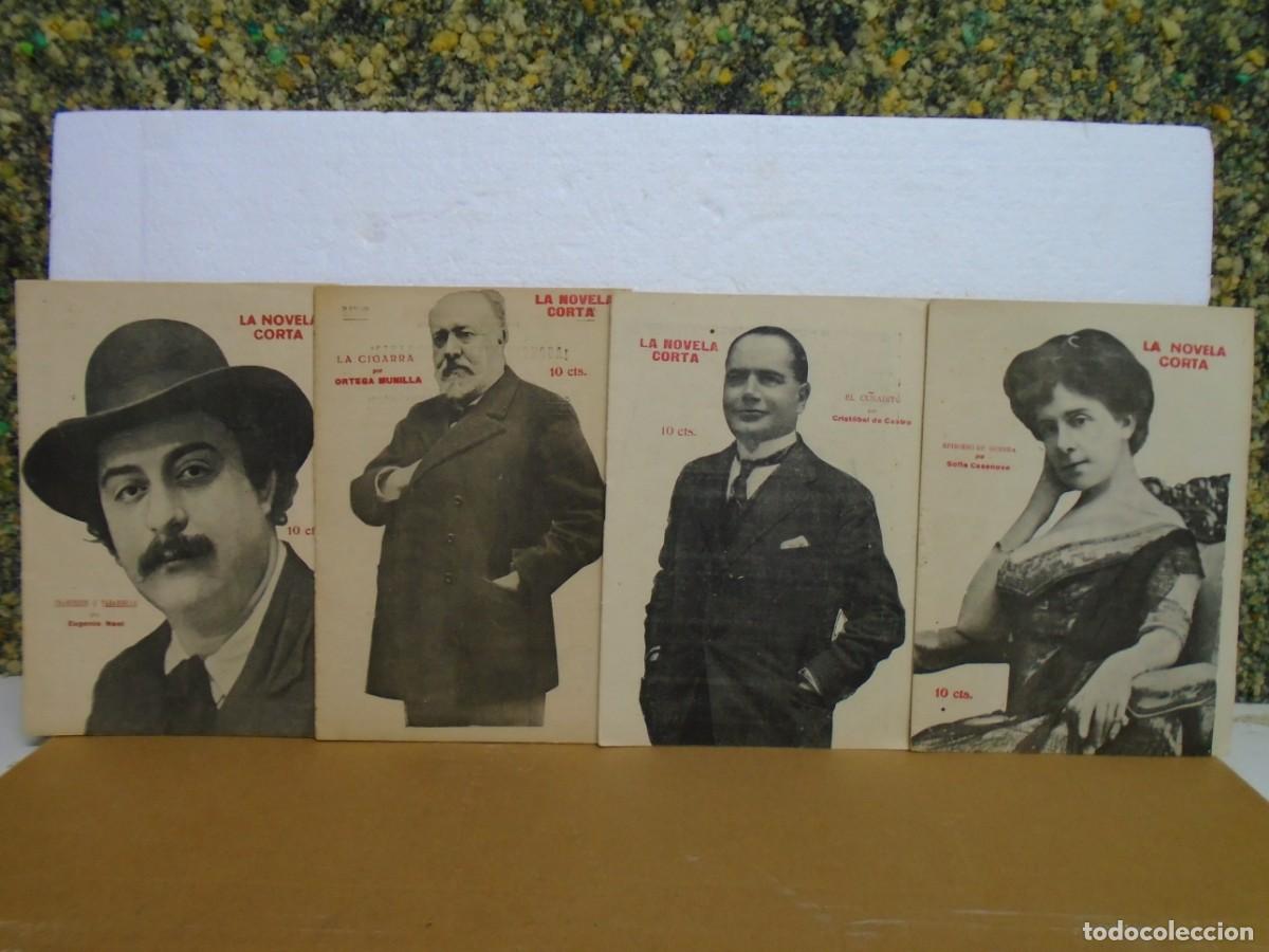 Libros antiguos: LA NOVELA CORTA/CUATRO TITULOS 1919-1920/ VER FOTOS.