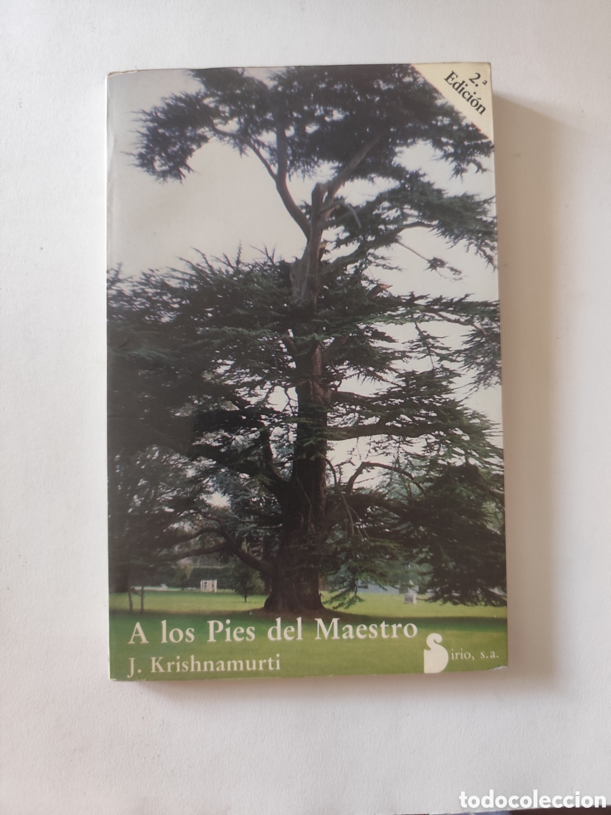 Libros antiguos: A los pies del Maestro J. Krishnamurti - Foto 1