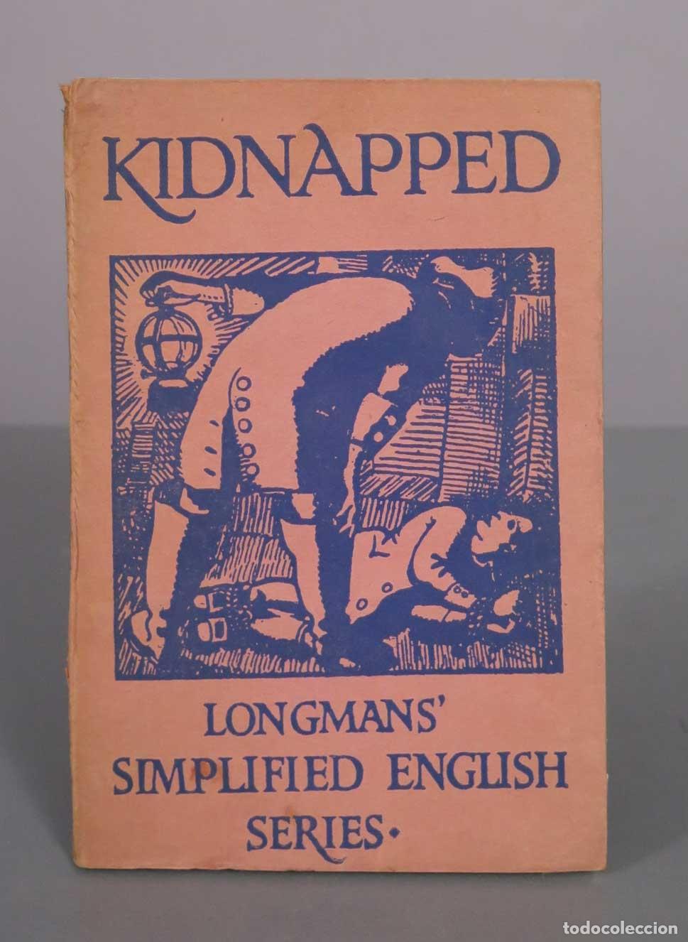 Libros antiguos: Kidnapped - Robert Louis Stevenson - Longmans - Foto 1