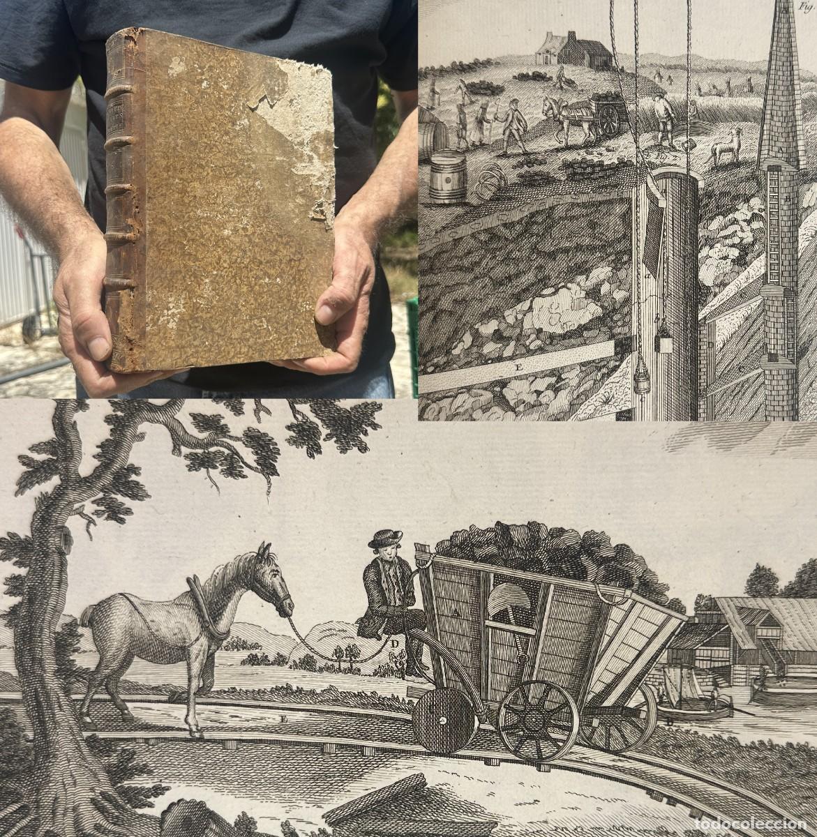 Libros antiguos: A&Ntilde;O 1780 - MINAS DE CARBON - DECENAS DE GRABADOS - DESCRIPTIONS DES ARTS ET METIERS - MINERIA