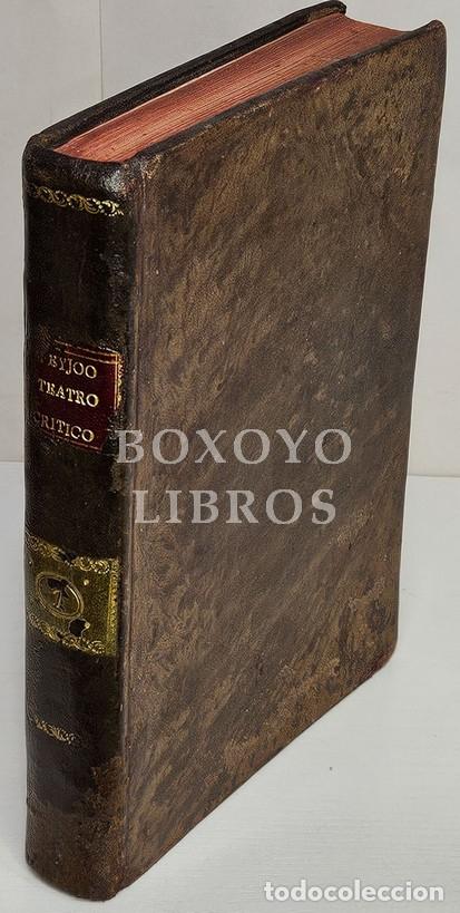 Libros antiguos: FEYJO&Oacute; Y MONTENEGRO, Benito Jer&oacute;nimo. Teatro critico universal 7. 1785