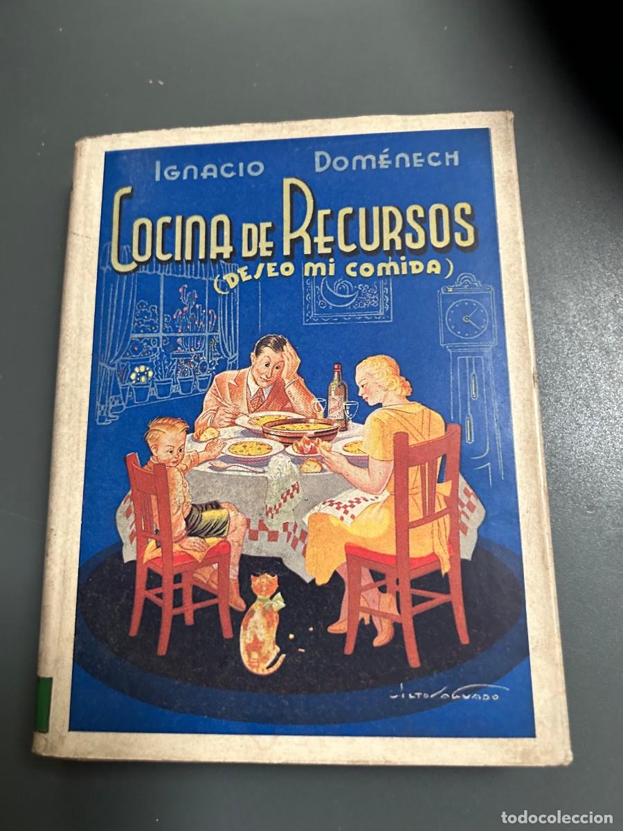 Libros antiguos: COCINA DE RECURSOS. IGNACIO DOMENECH. - Foto 1