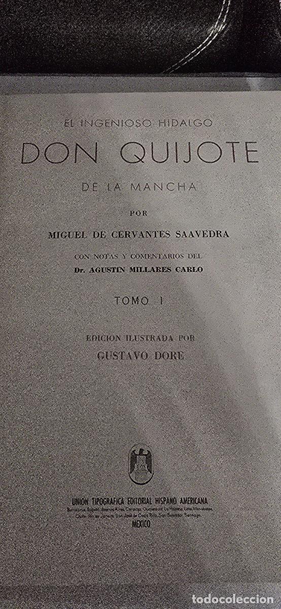 Libros antiguos: El ingenioso Hidalgo. Don Quijote de la Mancha