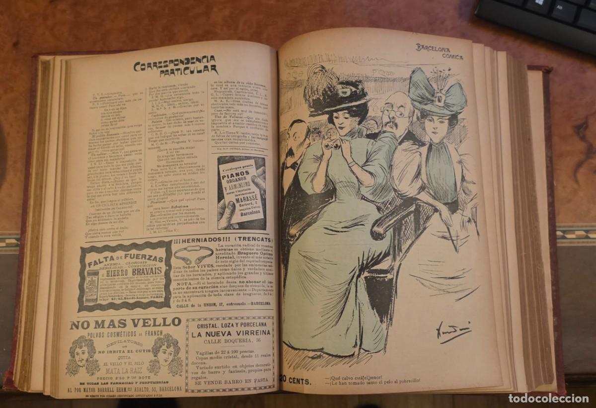 Libros antiguos: Barcelona C&oacute;mica 1896 - Foto 4