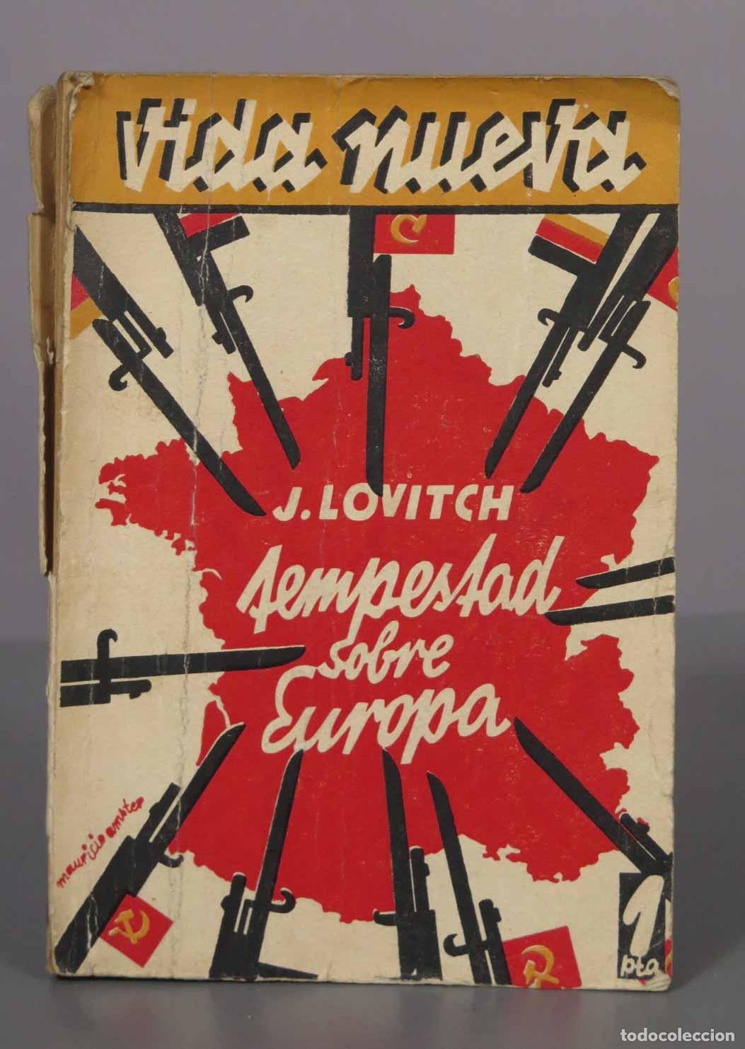 Libros antiguos: LOVITCH Tempestad Sobre Europa - Foto 1