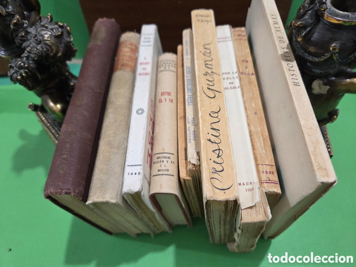 Libros antiguos: LOTE DE 10 &rdquo;&rdquo;ANTIGUOS LIBROS&rdquo;&rdquo;...DIFERENTES AUTORES...