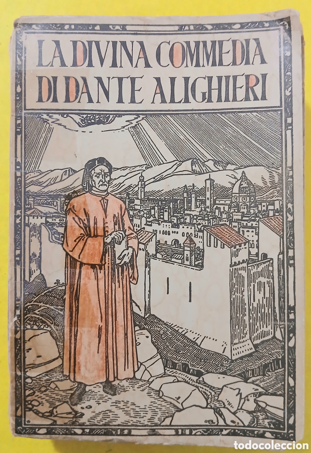 Libros antiguos: La Divina Commedia, Dante Alighieri