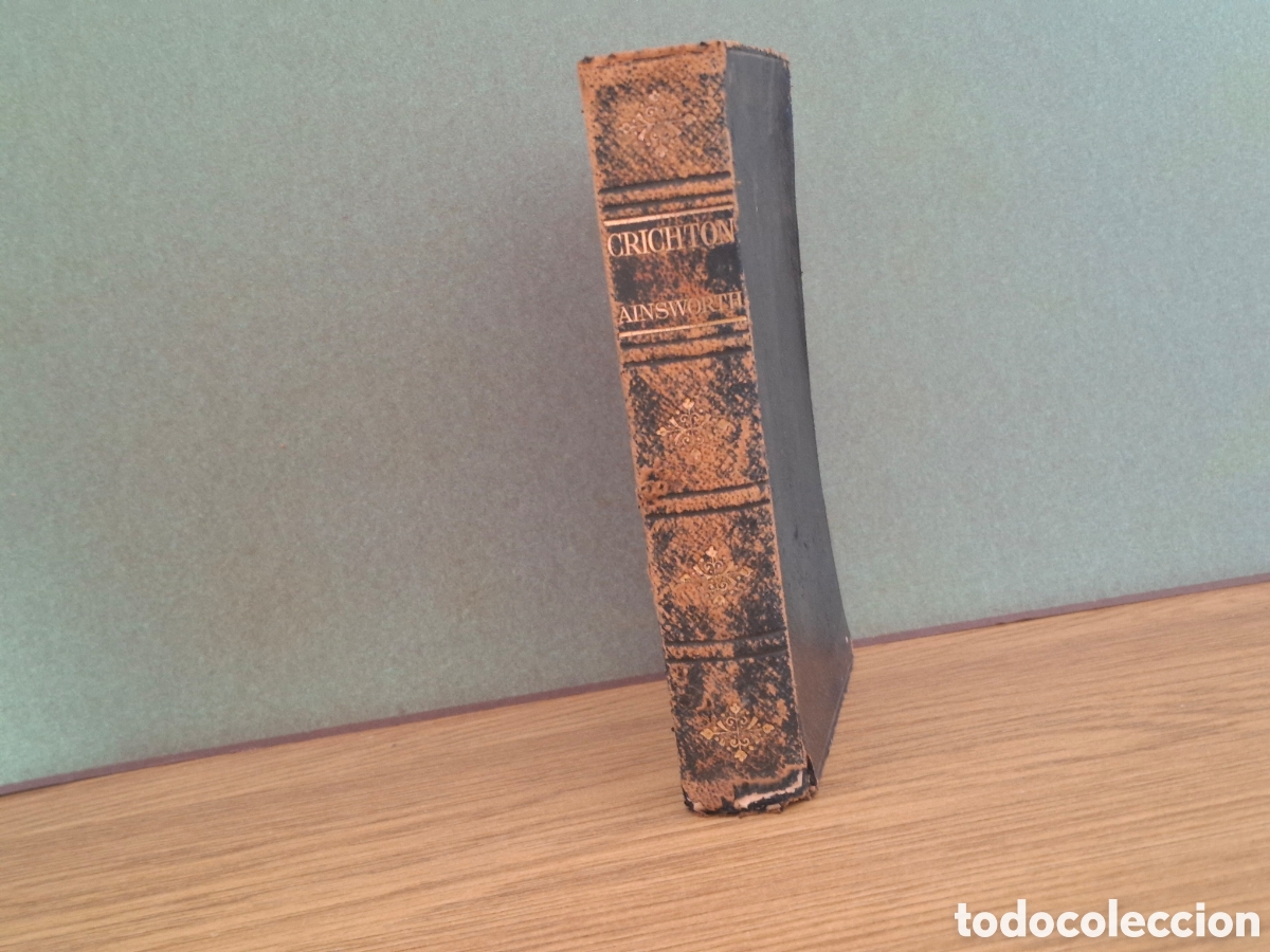Libros antiguos: Crichton - William Harrison Ainsworth - 1880 - Foto 2