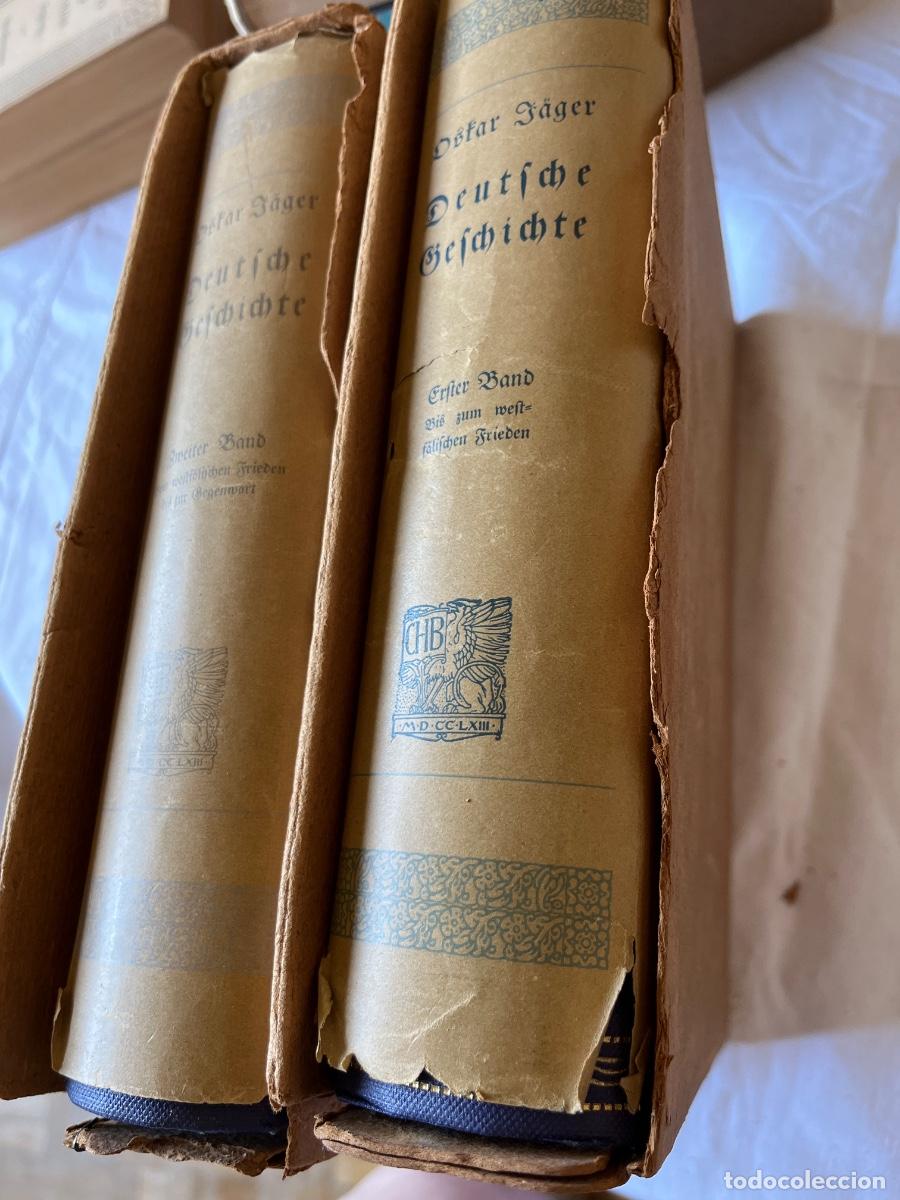 Libros antiguos: Oskar J&auml;ger Deutsche Geschichte, 1914 - Foto 10