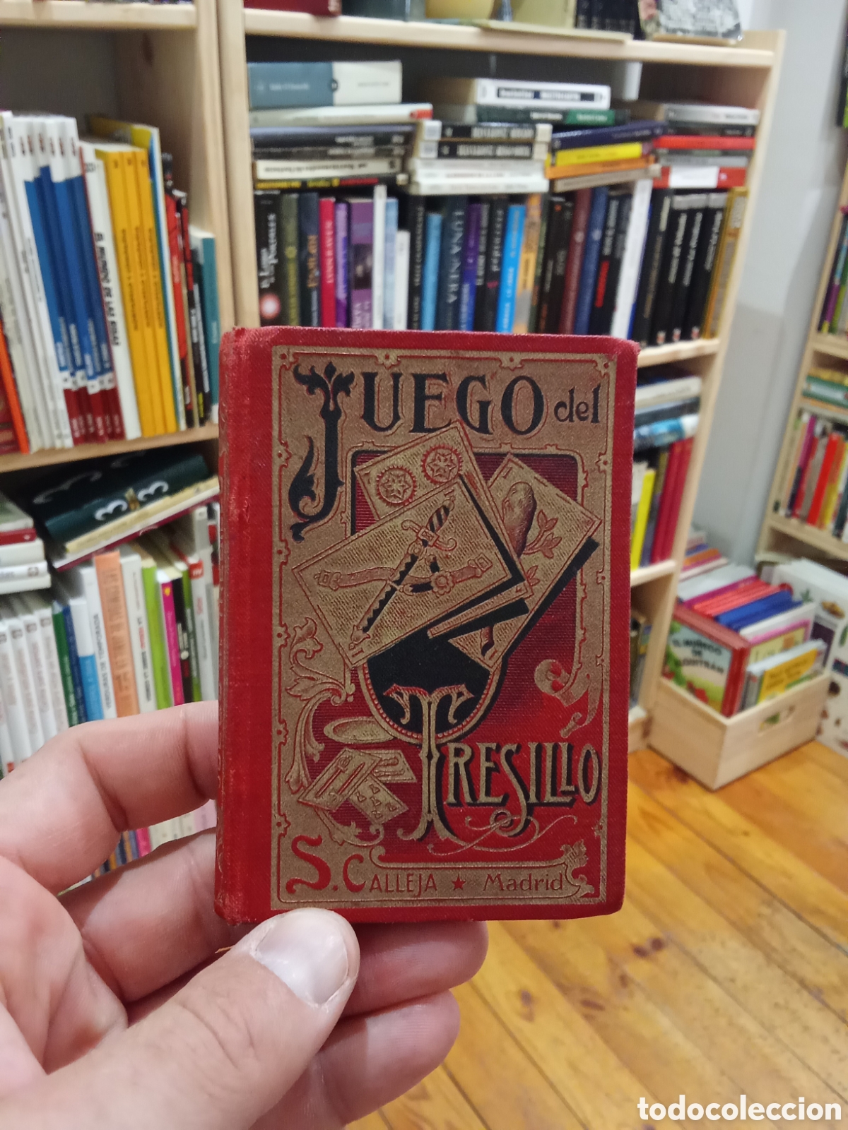Libros antiguos: Juego del Tresillo - S. Calleja - 1902