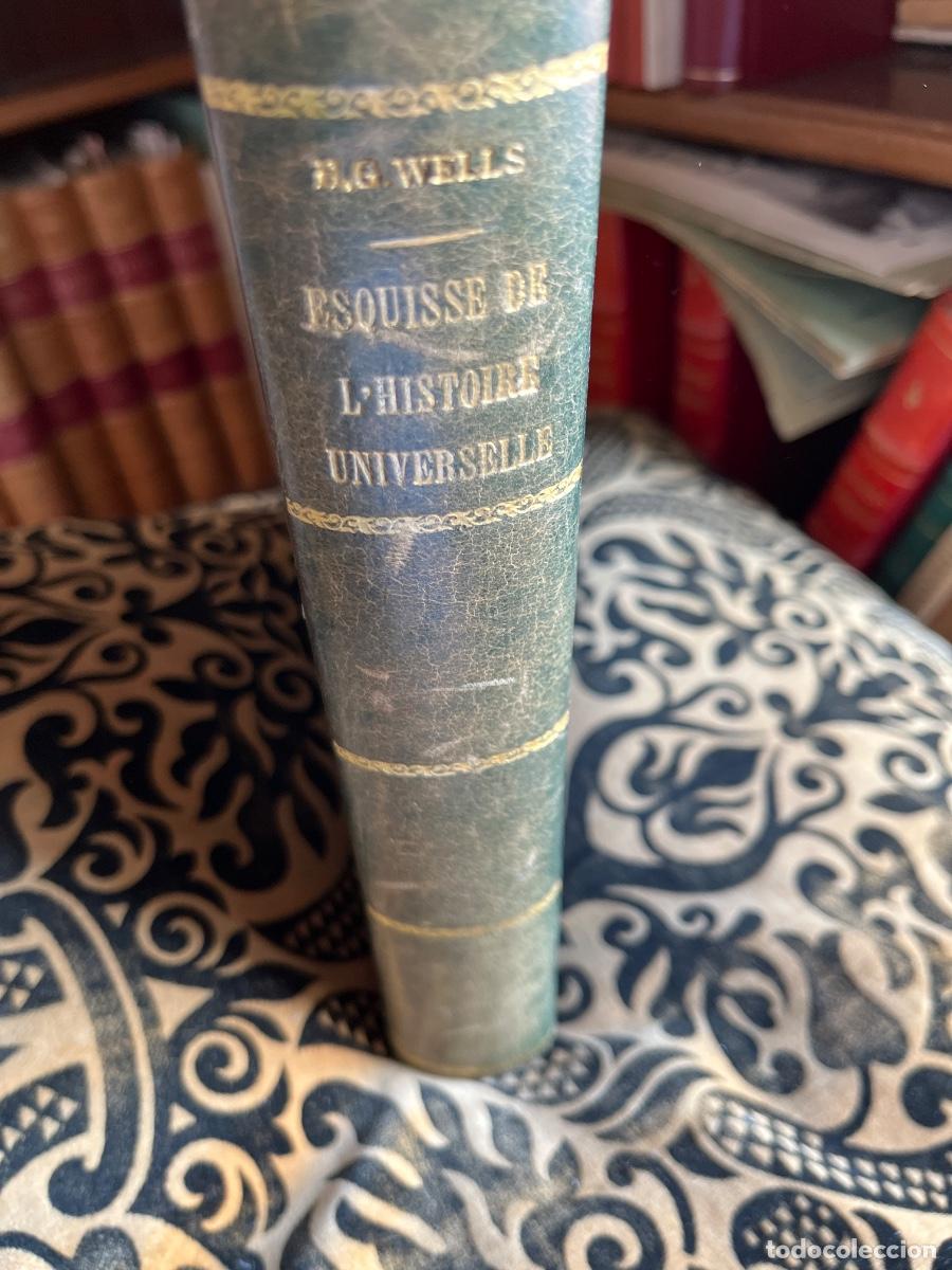 Libros antiguos: H. G. Wells: Esquisse de l&acute;Histoire Universelle. Ed. Payot Paris, 1925