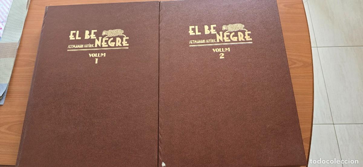 Libros antiguos: El Be negre i els seus homes. Edici&oacute; Facs&iacute;mil. 2 volums.