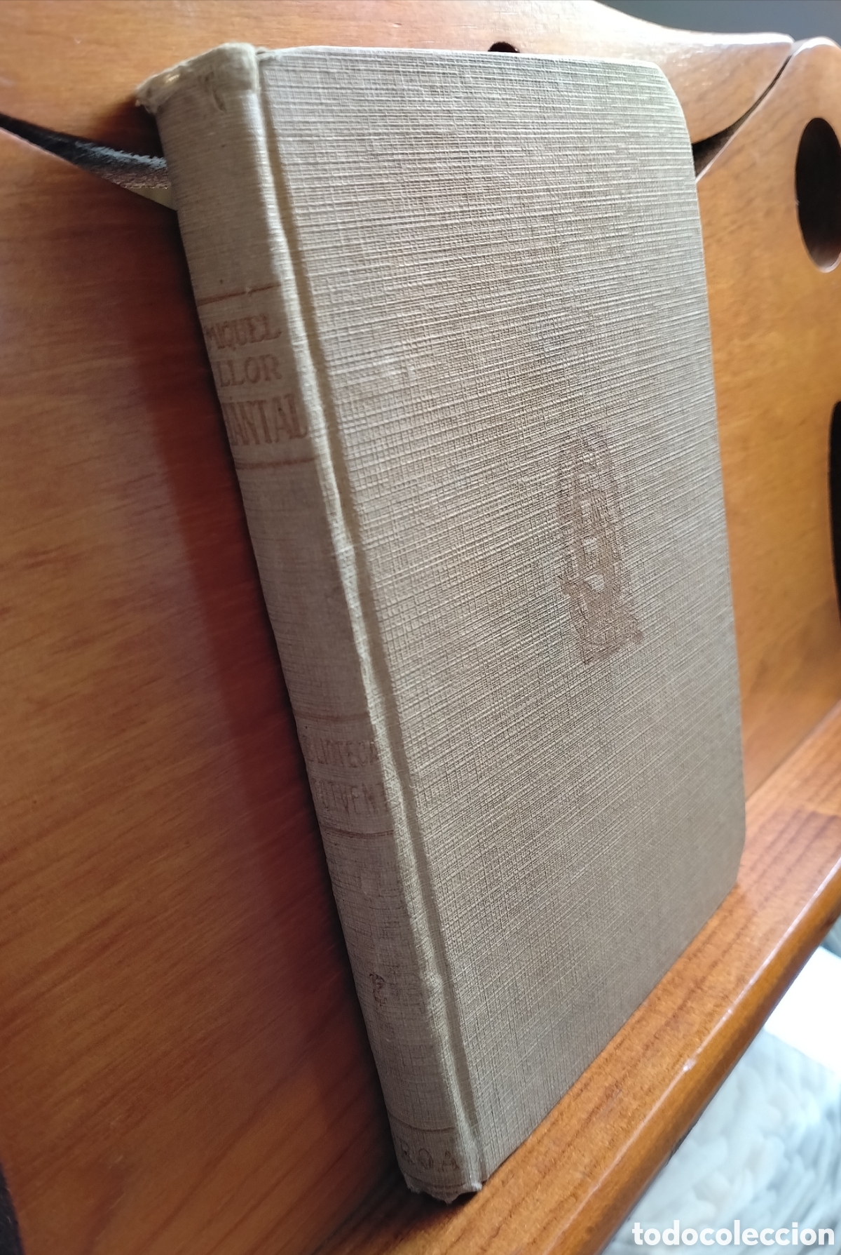Libros antiguos: T&agrave;ntal, novela de Miquel Llor - Foto 2