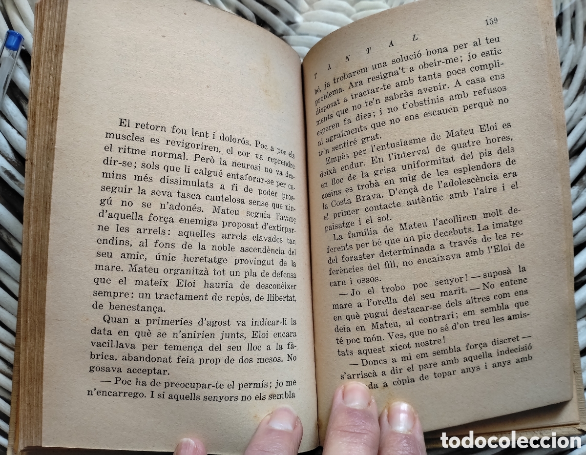 Libros antiguos: T&agrave;ntal, novela de Miquel Llor - Foto 6