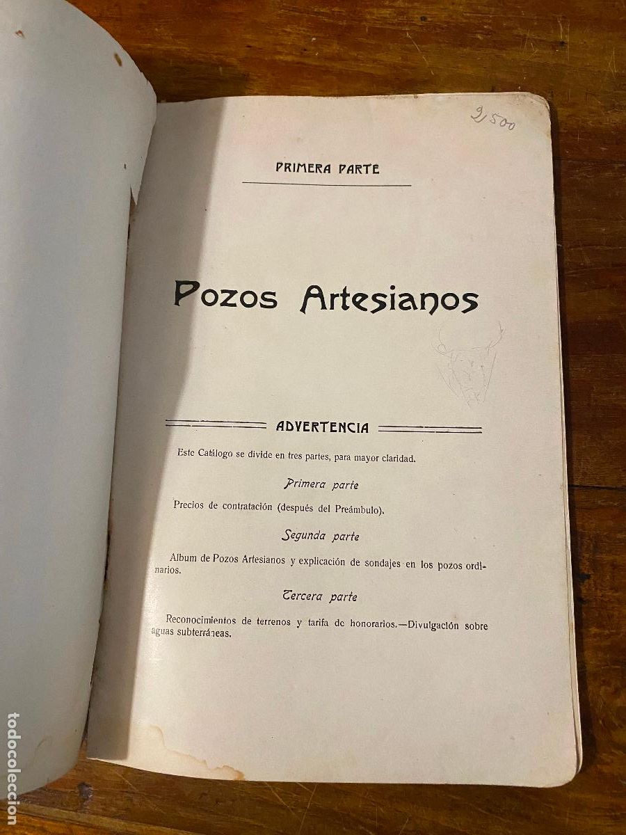 Libros antiguos: Pozos artesianos. Ignacio Ruiz 1912 - Foto 3