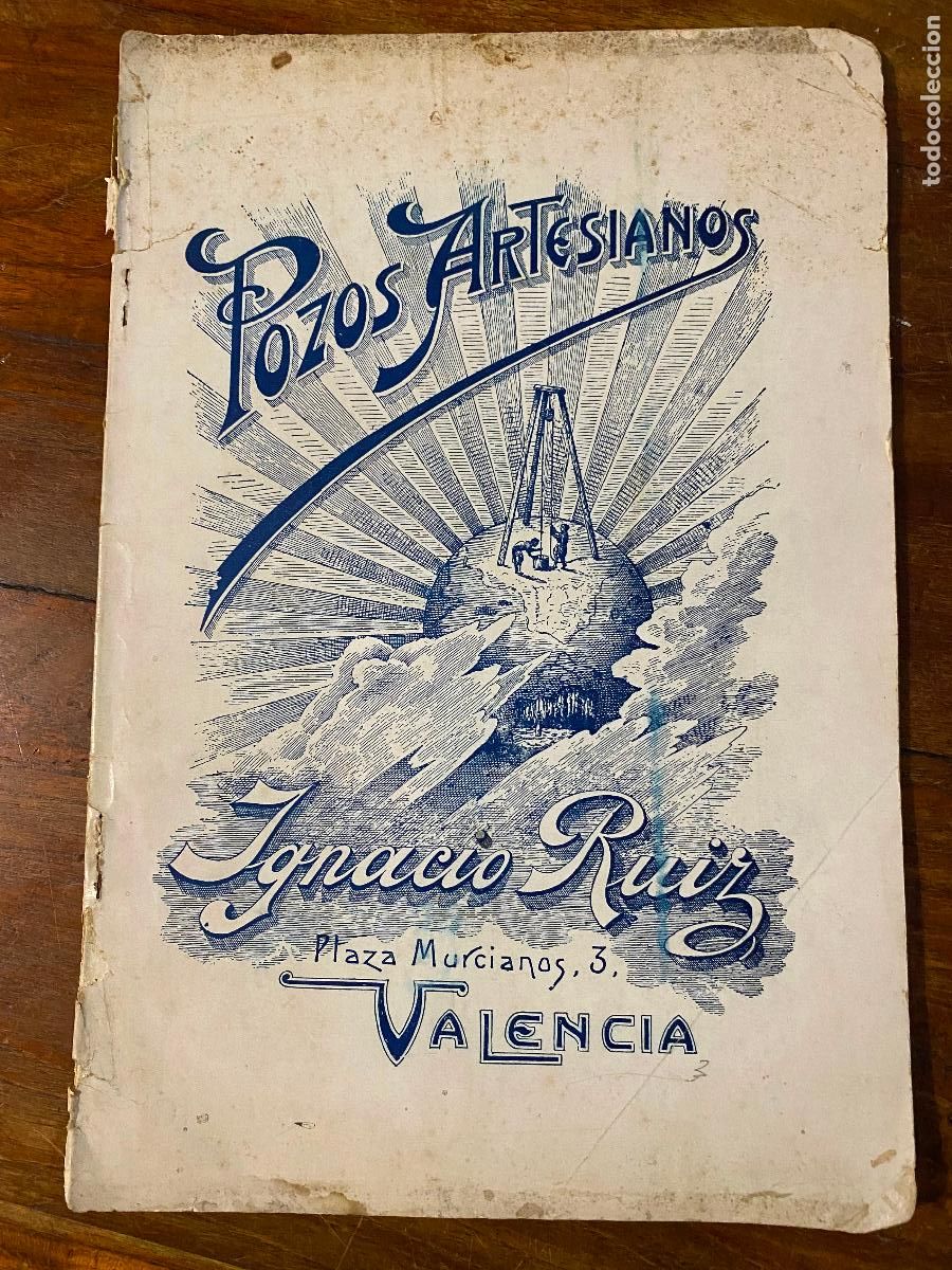 Libros antiguos: Pozos artesianos. Ignacio Ruiz 1912 - Foto 1