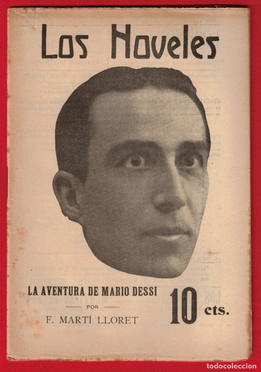 Libros antiguos: F. Marti Lloret - La aventura de Mario Dessi - Los noveles - La novela corta