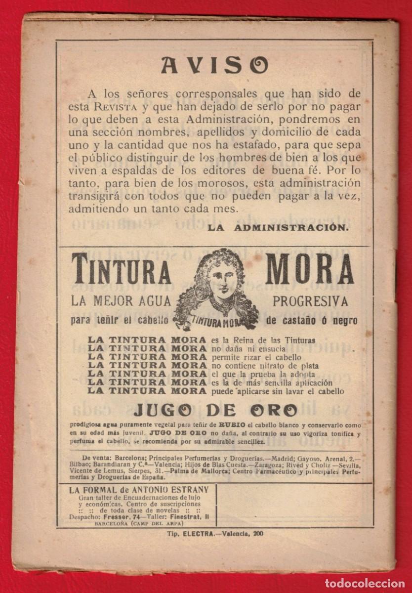 Libros antiguos: Luis Capdevila - Rosa de Pasion - Los noveles - La novela corta - Foto 2