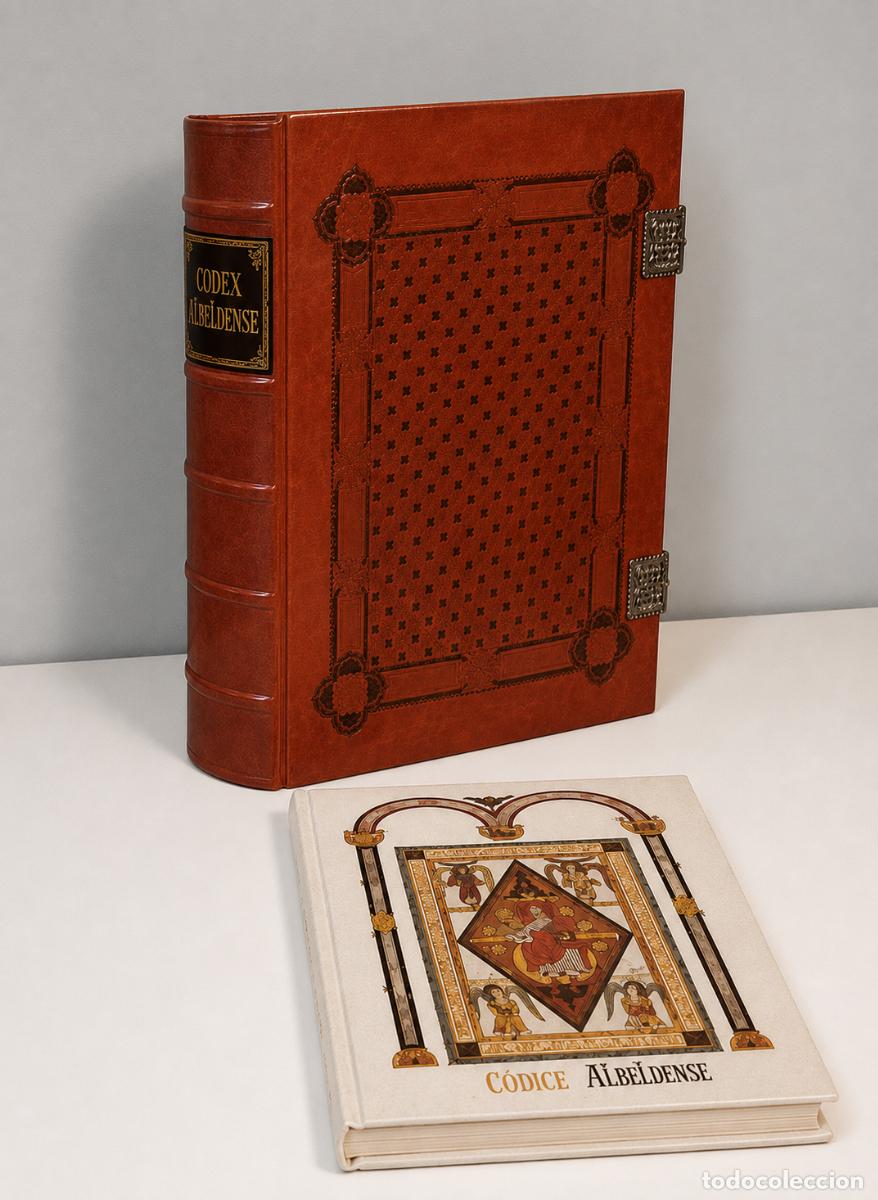 Antiquarische B&uuml;cher: FACSIMIL C&Oacute;DICE ALBELDENSE (CODEX ALBELDENSIS SEU VIGILANUS) ED TESTIMONIO 2000 Y VOLUMEN DE ESTUDIO