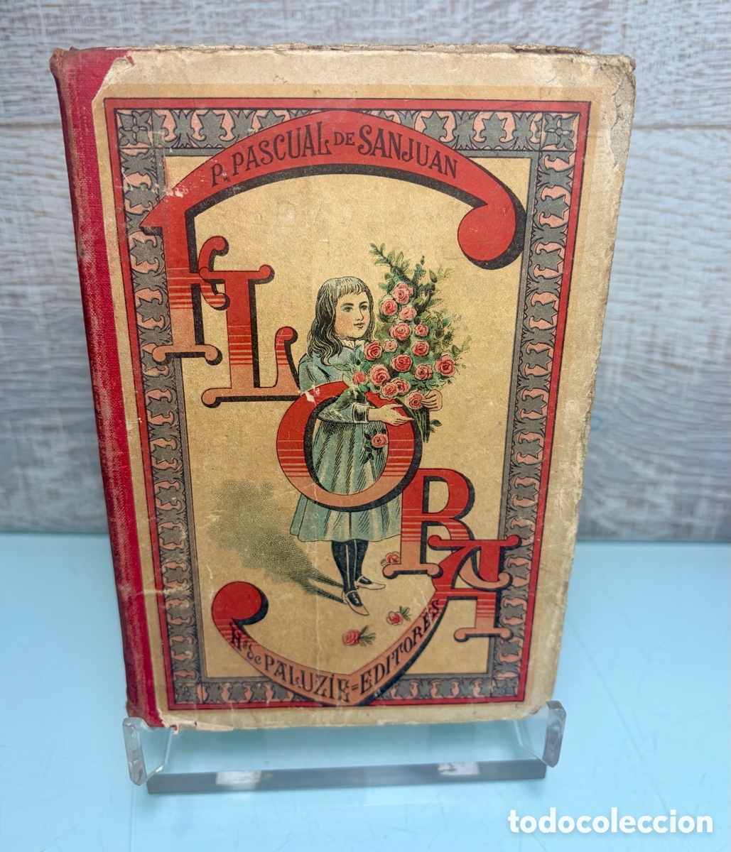 Libri antichi: Libro &ldquo;Flora o La Educacion de una Ni&ntilde;a&rdquo;. A&ntilde;o 1905