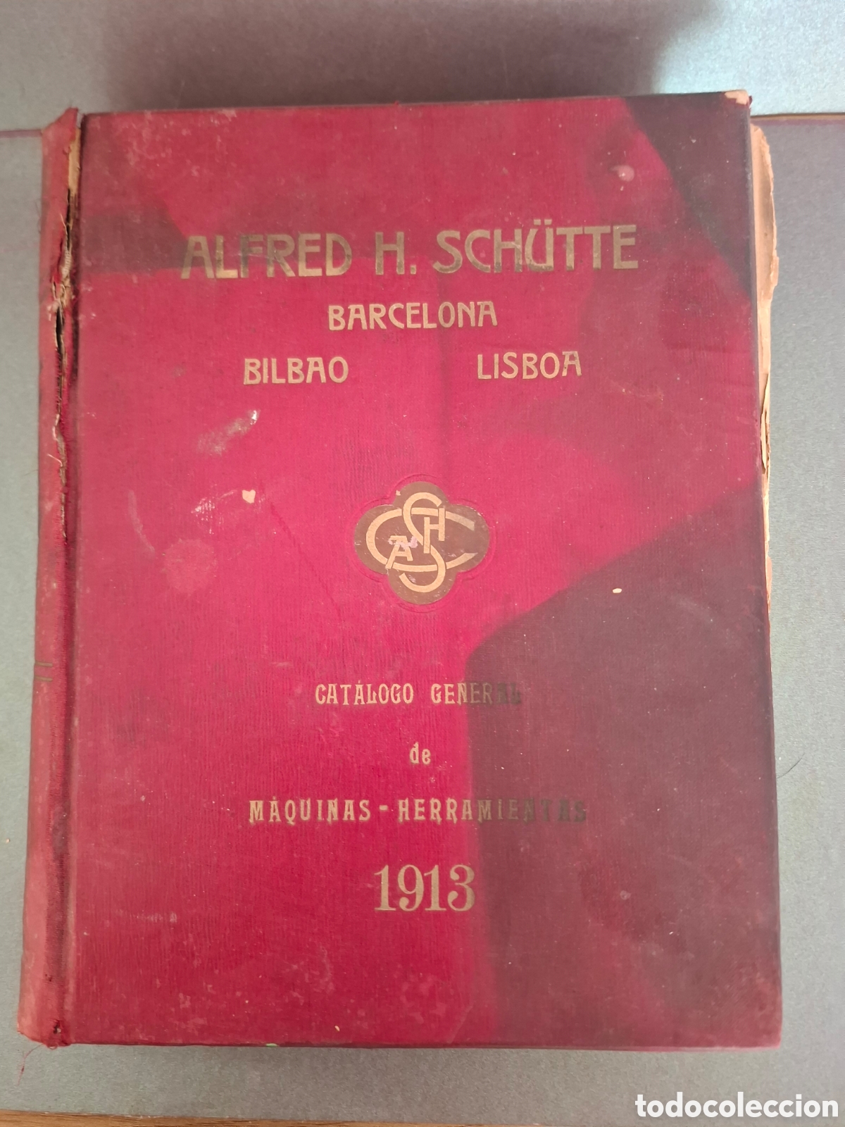 Libros antiguos: Alfred H.Shutte - Cat&aacute;logo general de maquinas herramientas - 1913