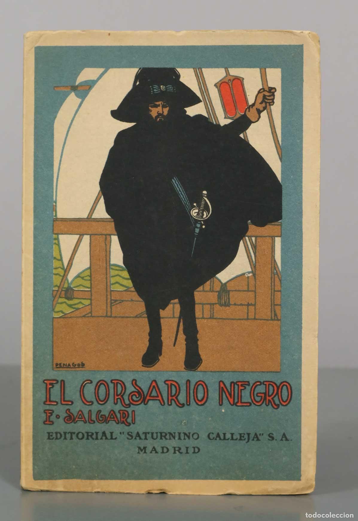 Livres anciens: El Corsario Negro - Emilio Salgari - Editorial Saturnino Calleja