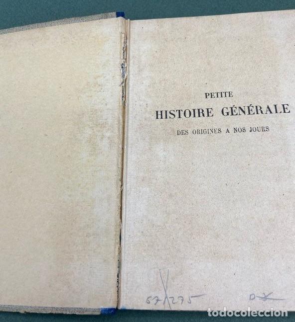 Libros antiguos: Petite histoire g&eacute;n&eacute;rale. E. Segond 1924 - Foto 2