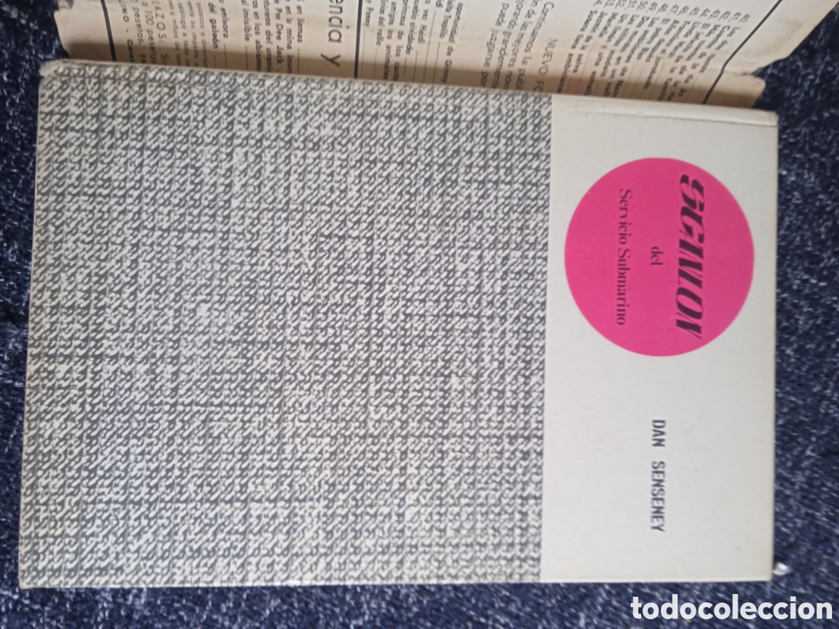 Libros antiguos: SCANLON DEL SERVICIO SUBMARINO / DAN SENSENEY - Foto 2