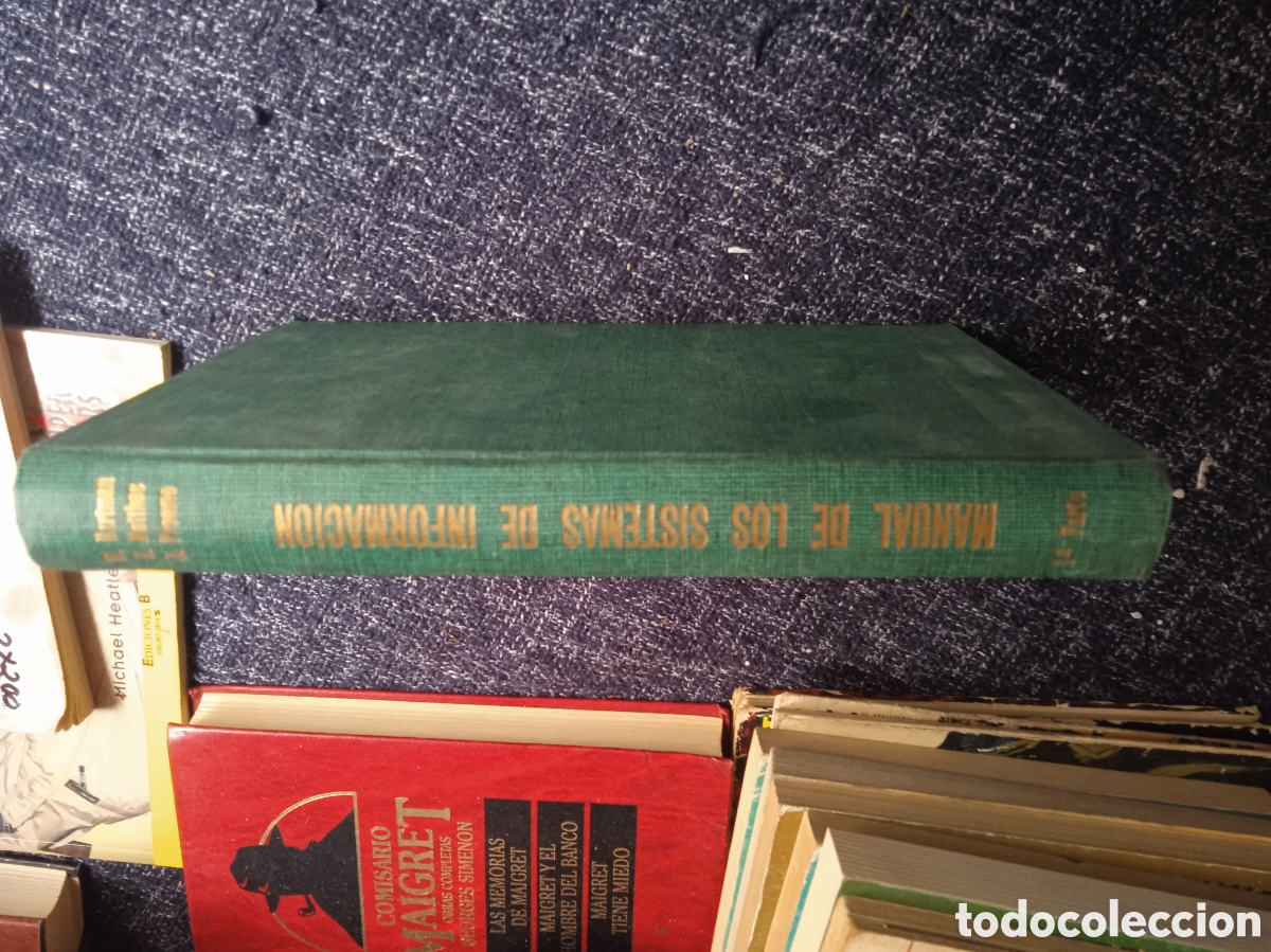 Libros antiguos: MANUAL DE LOS SISTEMAS DE INFORMACION./ VARIOS AUTORES -ED. EDITORIAL PARANINFO. 1973
