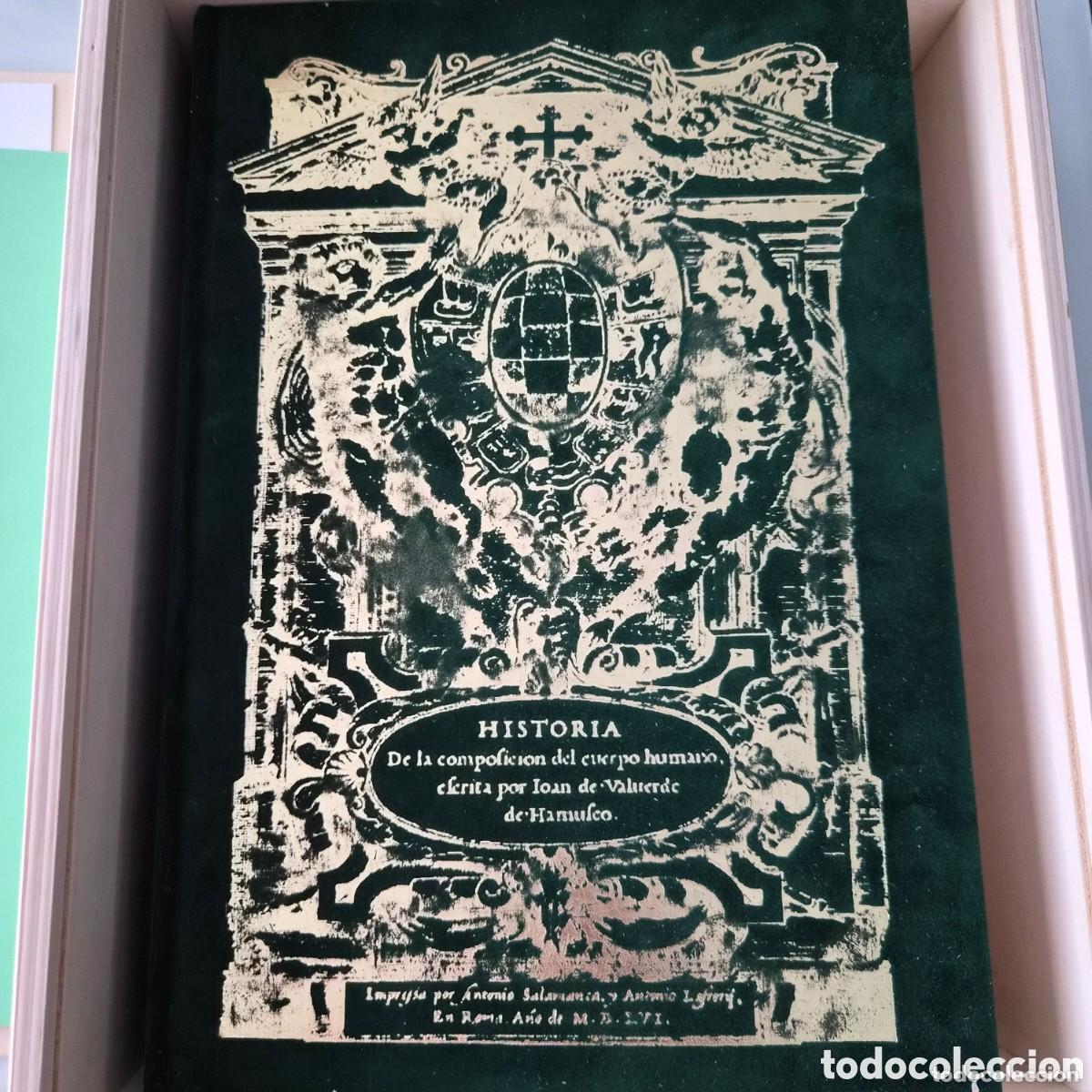 Libros antiguos: &rdquo;Historia de la composici&oacute;n del cuerpo humano&rdquo;, Juan Valverde de Amusco
