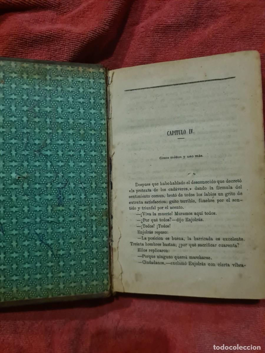 Libros antiguos: Victor Hugo Los miserables - Foto 3