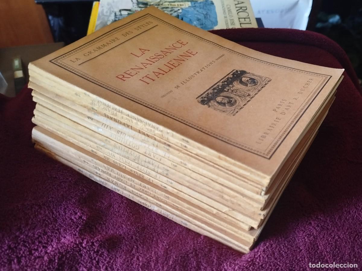 Libros antiguos: Lote 14 volumenes &rdquo;La Grammaire des Styles&rdquo;, publicada por Henry Martin (publicada 1920/30)